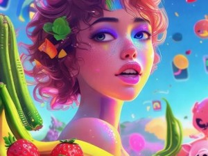 五彩水果与蔬菜的奇妙之旅：香蕉丝瓜草莓秋葵小猪芭乐茄子ios的美味探险