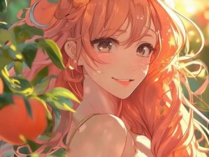 水蜜桃的甜蜜握住了夏日的阳光与心情