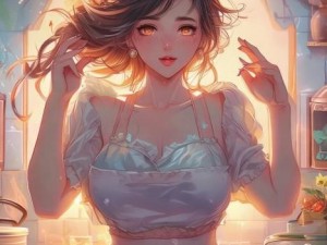 厨房里的迷情瞬间 我和妽妽的美好时光交织在一起