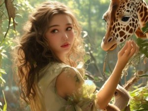 人与动物互动装置探索自然共生之美的奇妙旅程