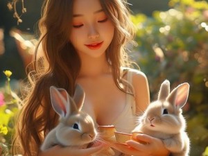 吃你胸前的两只小兔—吃你胸前的两只小兔子带来的甜蜜与温暖的故事