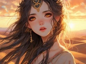 新疆女孩的歌声在大漠中回荡传递着梦想与希望的旋律