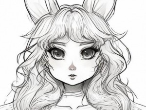 小舞的兔子形态简笔画;小舞兔子形态简笔画的可爱魅力与创意表现探索
