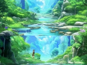 桃源洞口已是溪水百丽宫_桃源洞口溪水潺潺百丽宫美景如画心醉神迷