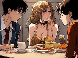 三人餐桌上的微妙交响，闺蜜、男朋友与我闺蜜和男朋友三个人吃饭尴尬视频