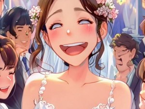 新婚快乐新娘子玩乐时刻分享甜蜜瞬间与幸福笑声