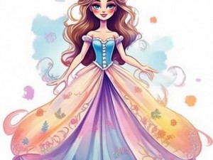 公主简笔画;公主简笔画儿童