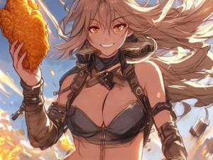吃鸡rap小姐姐带你飞跃战场尽享美食与激情的完美融合