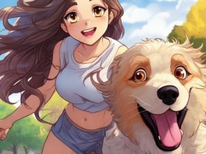 人狗比赛、人狗跑步比赛