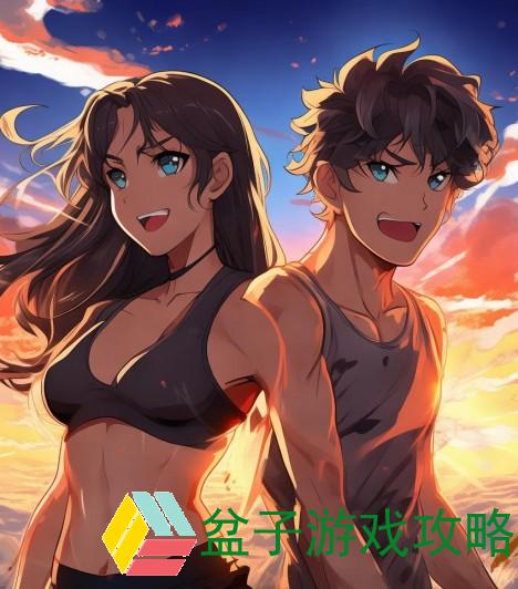 男生女生齐心协力挑战极限痛声共鸣的青春冒险
