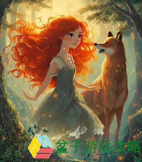 小红帽的奇幻旅程在森林中与狼共舞的纯真冒险故事