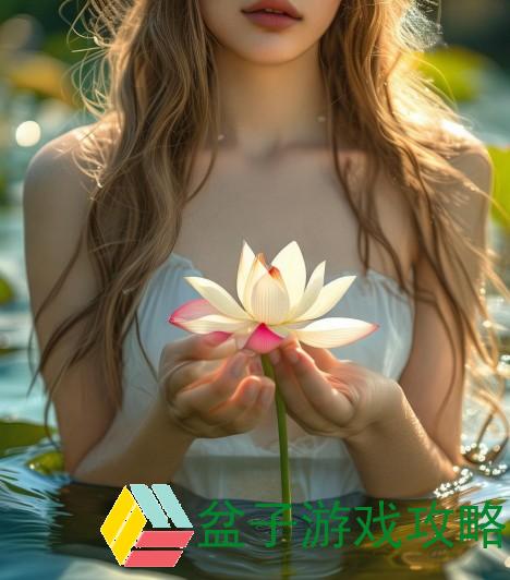 一朵莲花的绽放与夹住之间的微妙平衡与生命哲学探讨
