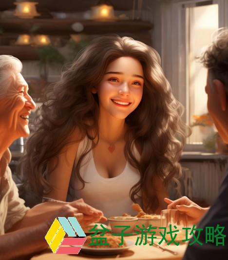 1. 餐桌上的欢声笑语父母天伦之乐 形容