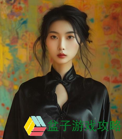 黑色双开真丝旗袍映照老师优雅风范与智慧魅力