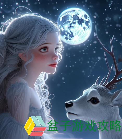 瑶遇见神鹿头像(瑶与神鹿的奇幻邂逅在月光下的美丽传说)