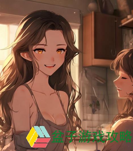 妈妈一边说话一边忙碌的温暖瞬间记录生活的点滴与爱意