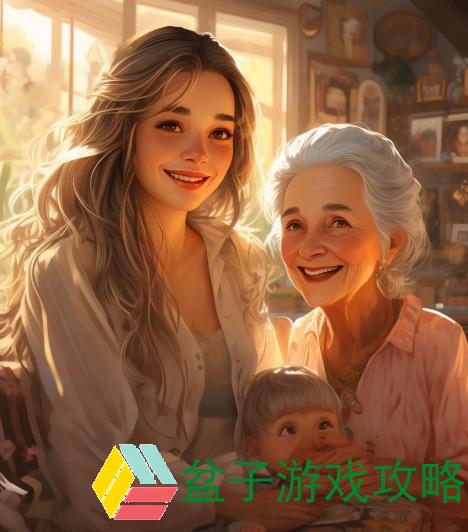三代同堂共庆奶奶的温暖岁月与无尽爱意