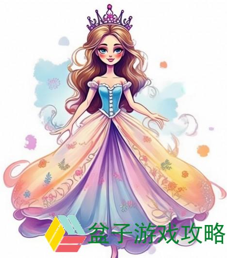 公主简笔画;公主简笔画儿童