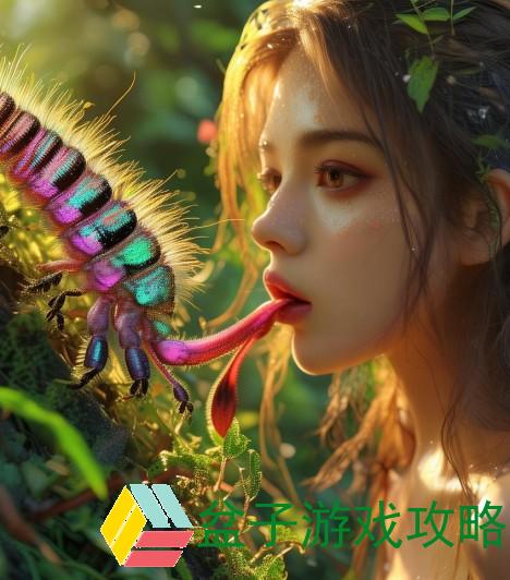 他的舌头探进蜜源毛毛虫说说怎么写;蜜源毛毛虫的舌头探秘之旅与自然的奇妙交融