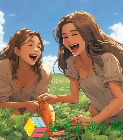 二人世界中的我与她一起拔萝卜的欢乐时光