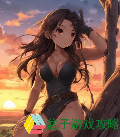 骑在突出的木棒上挑战极限勇敢追梦的冒险之旅
